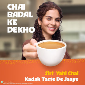 Wagh Bakri loose-leaf tea close-up shows quality for a robust cup