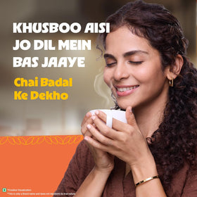 Wagh Bakri poly pack tea brew cup perfect for quick comforting tea moments