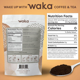 Waka Instant Black Tea Kenyan pour-mug with quick mix setup