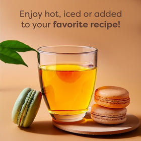 Waka Instant Green Tea Mix at-home barista setup