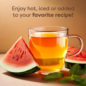 Waka Instant Green Tea Watermelon provides about 35mg caffeine per serving