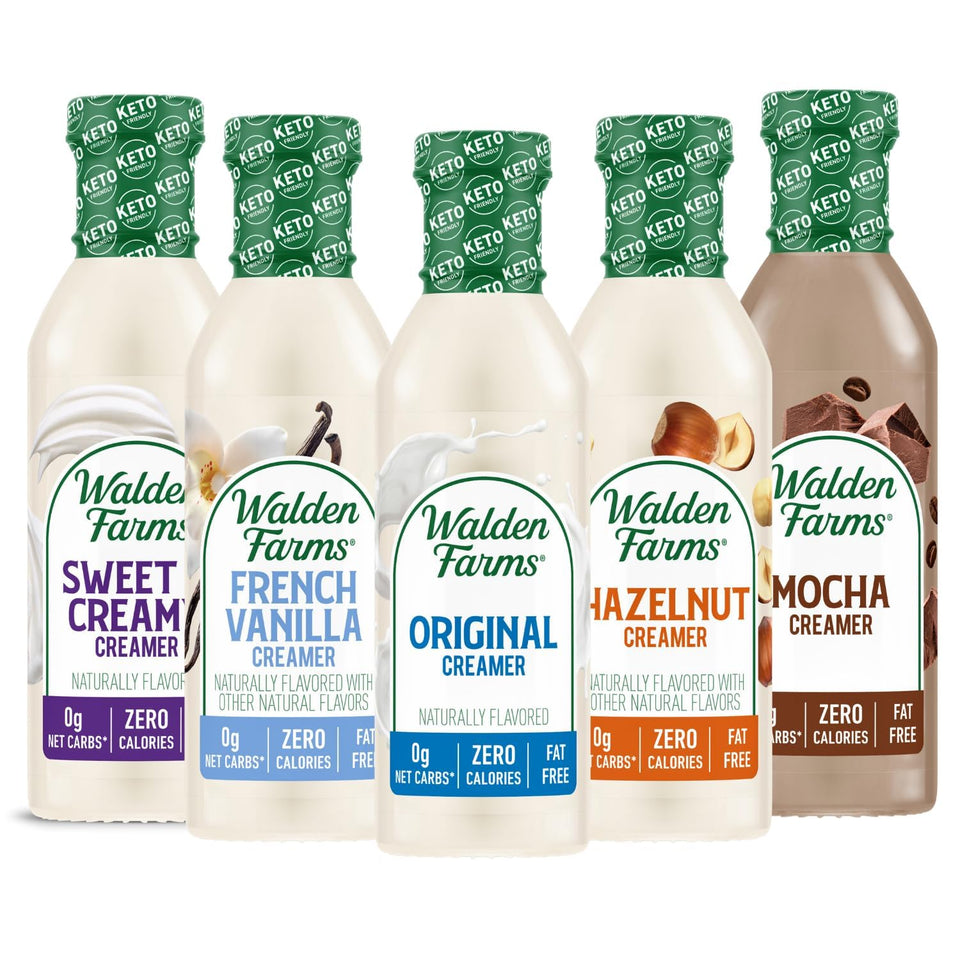 Walden Farms Original Creamer bottle pour for zero-calorie coffee