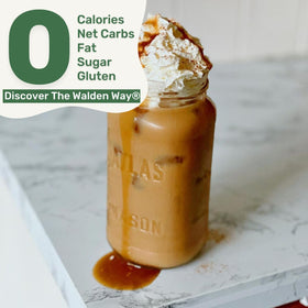 Walden Farms Sweet Cream creamer pour elevates lattes guilt-free