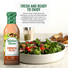 Walden Farms French Dressing two-pack display on shelf