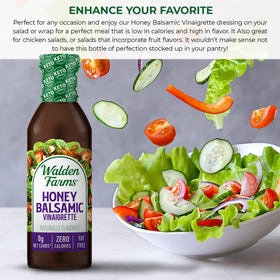 Walden Farms Honey Balsamic Vinaigrette used as a chicken marinade.