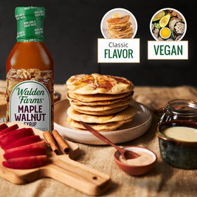 Walden Farms Maple Walnut Syrup two-pack packaging signals convenient backup