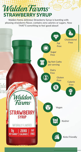 Walden Farms Strawberry Syrup kitchen setting for everyday use