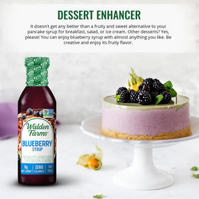 Walden Farms Strawberry Syrup pour over desserts or oats