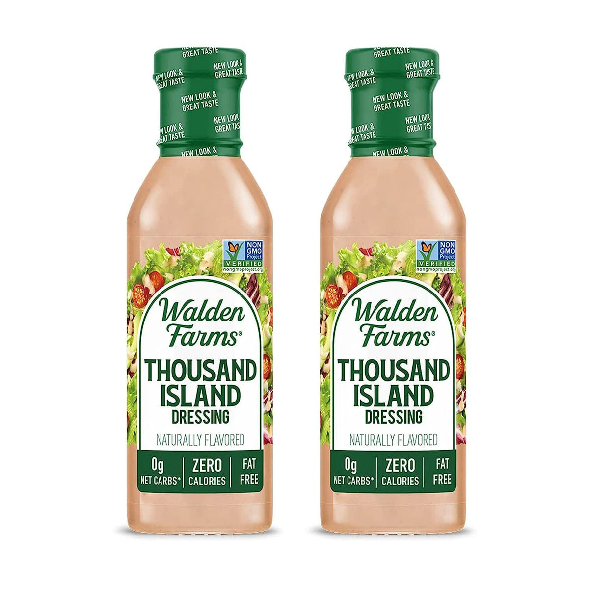 Walden Farms Thousand Island dressing bottle with creamy texture ideal for salads