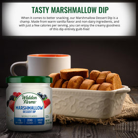 Walden Farms Dessert Dip Chocolate drizzle—top desserts without calories