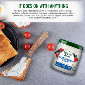 Walden Farms Dessert Dip Marshmallow drizzle—glaze over yogurt for a light treat