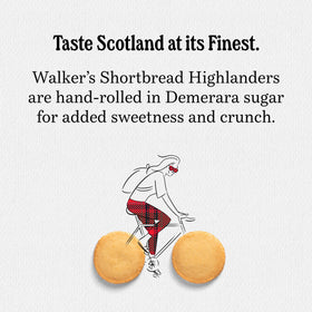 Walker's Highlanders with hand-rolled demerara sugar edges for a crunchy bite