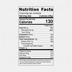 Walker's cookies with kosher certification label and simple ingredient list.