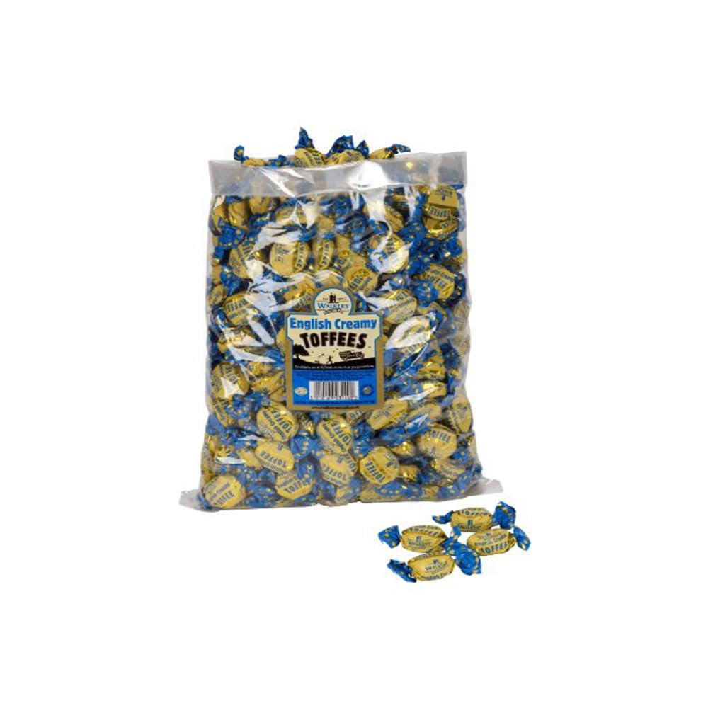 Walkers' Nonsuch English Creamy Toffee jar with rich butter notes