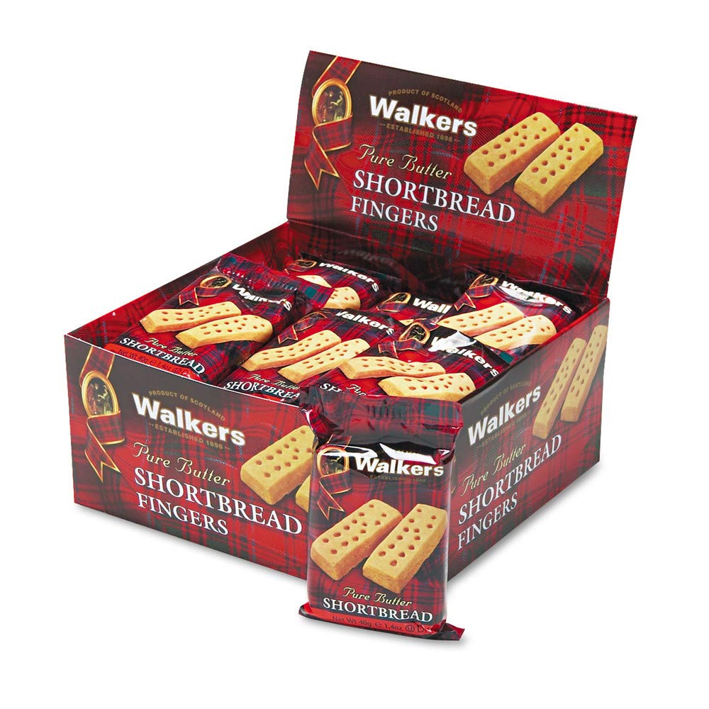 Walkers' Nonsuch Shortbread Cookies in a 2-pack packaging for convenient snacking