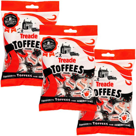 Walkers' Nonsuch Treacle Toffees bag front view, authentic British candy in a gift-ready package