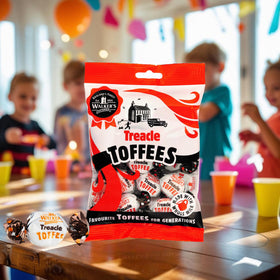 Walkers' Nonsuch Treacle Toffees wrappers, individually wrapped for easy sharing