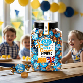 Twist-wrapped Walkers Nonsuch toffees ready for sharing at parties and offices.