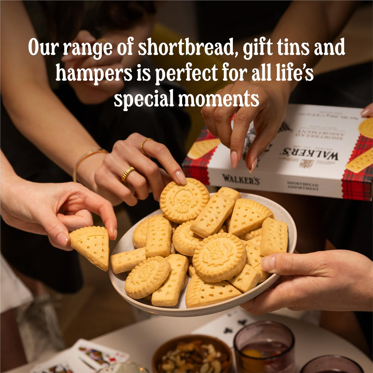 1898 recipe lineage evokes authentic Walker's Shortbread flavor.