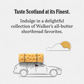 Walker’s Shortbread eight fingers pair with tea or coffee