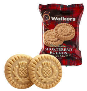 Walker's Shortbread Rounds buttery texture close-up highlights rich flavor