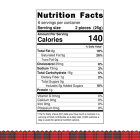 Walker’s Shortbread Vanilla Cookies stack in convenient 5.3 oz packs