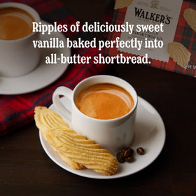 Walker’s Shortbread Vanilla ingredients—pure butter, flour, sugar, salt in simple form