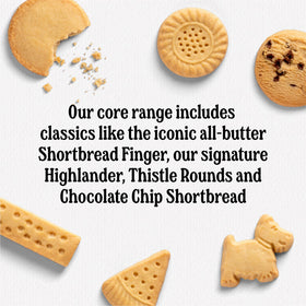 Assorted Scottie dog-shaped shortbread cookies for entertaining and sharing.