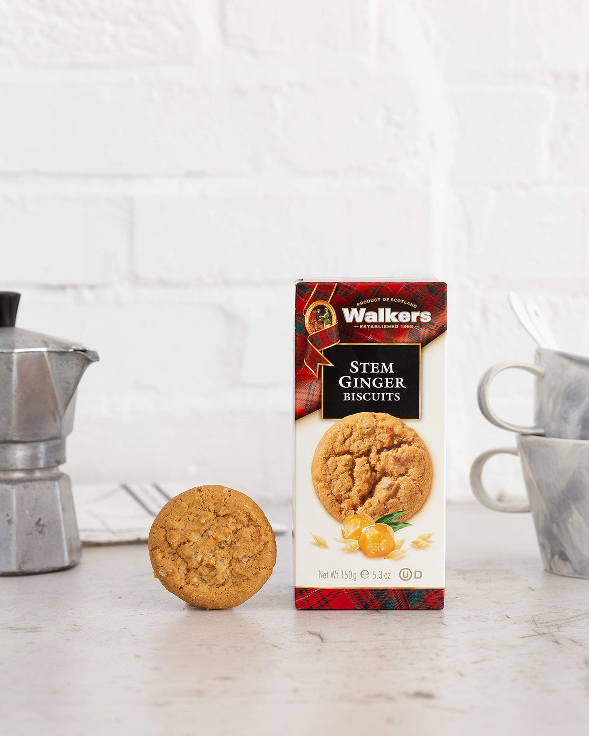 Walker's Stem Ginger Biscuits showcase a heritage recipe from Scotland