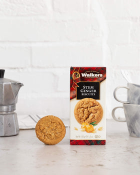 Walker's Stem Ginger Biscuits showcase a heritage recipe from Scotland