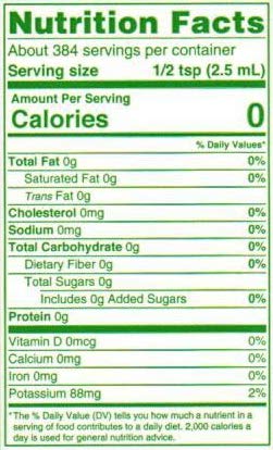 Walkers Tea bottle close-up highlights a 64-ounce pack for batch brewing.