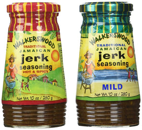 Walkerswood Hot Spicy Jerk bottle ready for bold grilling