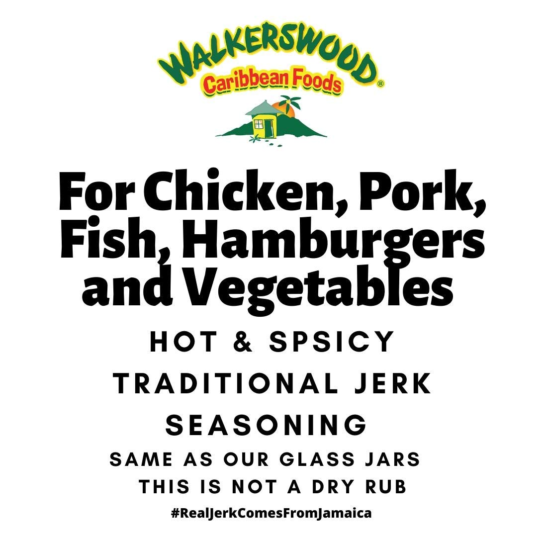 Walkerswood Jerk seasoning ingredients close-up highlighting bold flavors for grilling