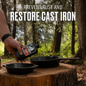 Walrus Oil pours smoothly to create an even high-heat coating.