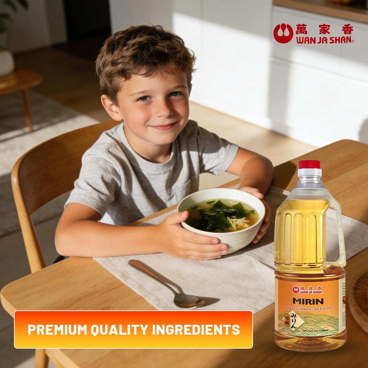 Wan Ja Shan Mirin premium ingredients elevate simple recipes.