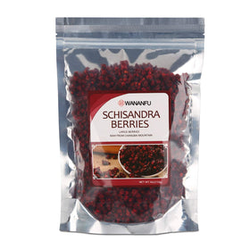 Wananfu Schisandra dried 4oz for tea and flavorful brews.