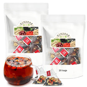 Wanciment Ginseng Five Treasures Tea box front for daily kidney wellness ritual