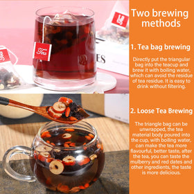 Wanciment Kidney Tea ingredients red dates adding natural sweetness to brew