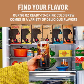 Wandering Bear Decaf Cold Brew is gluten-free and vegan for everyday sipping.