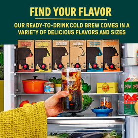 Wandering Bear Straight Black can be enjoyed iced, over ice, or heated.