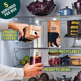 Wandering Bear unsweetened coffee for purists seeking pure flavor.