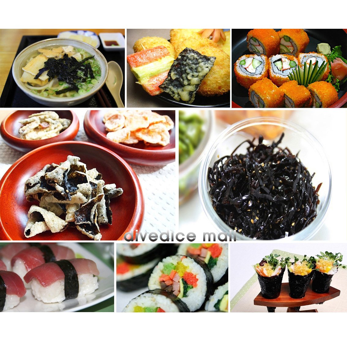 Wando Myungga kelp seaweed sheets, suitable for diet meals and light snacks.
