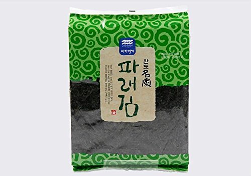 Wando Myungga kelp sheets, sushi substitute or wrap option.