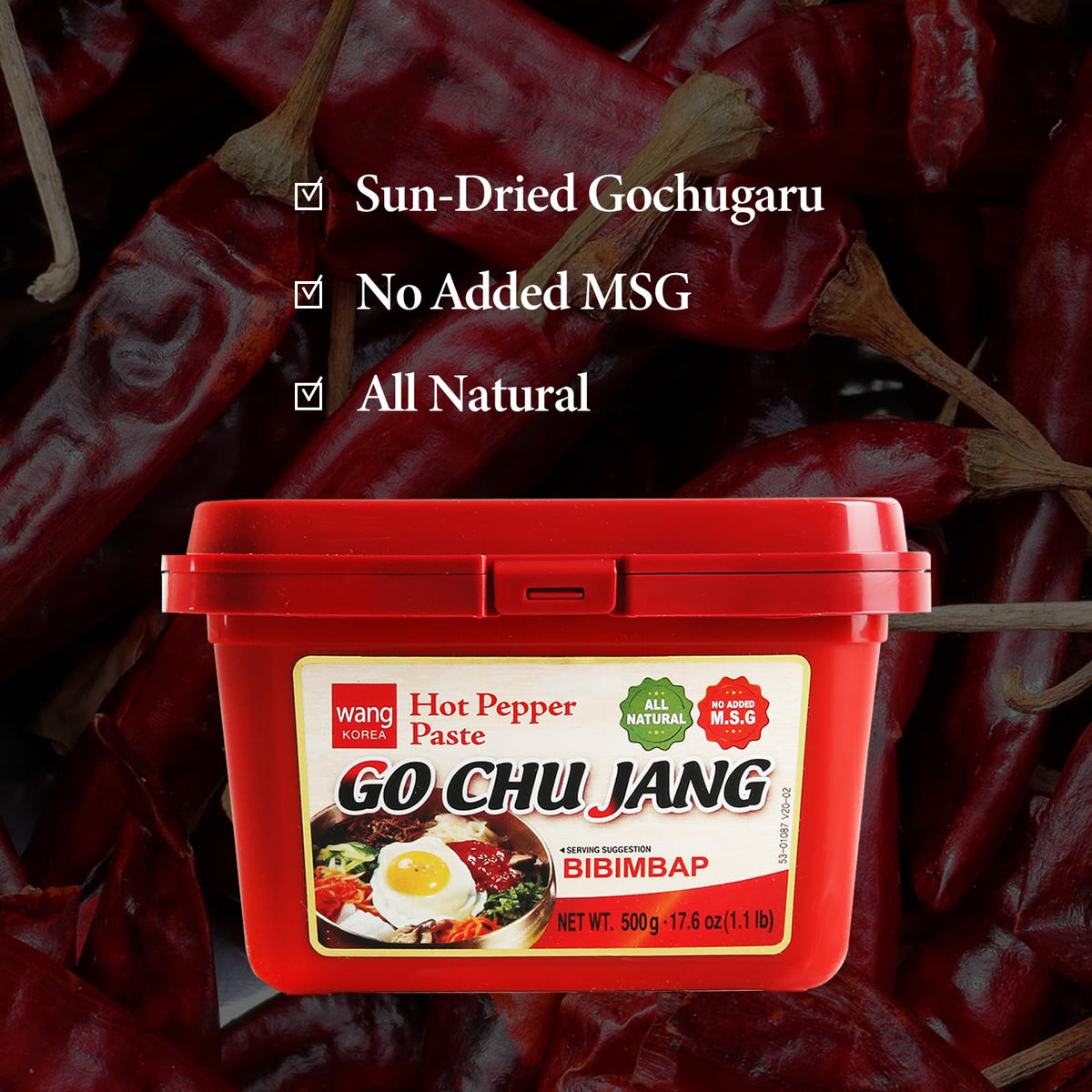 Wang Gochujang glaze on bulgogi marinade, glossy and spicy-sweet.