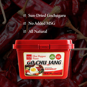 Wang Gochujang glaze on bulgogi marinade, glossy and spicy-sweet.
