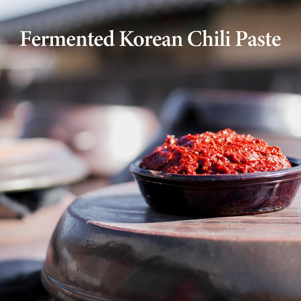 Wang Gochujang packaging back shows ingredients and non-GMO commitment.