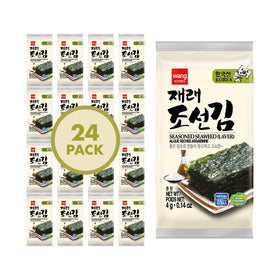Wang Korean Seaweed Snacks Original crisp sheets, perfect for a quick, keto-friendly snack