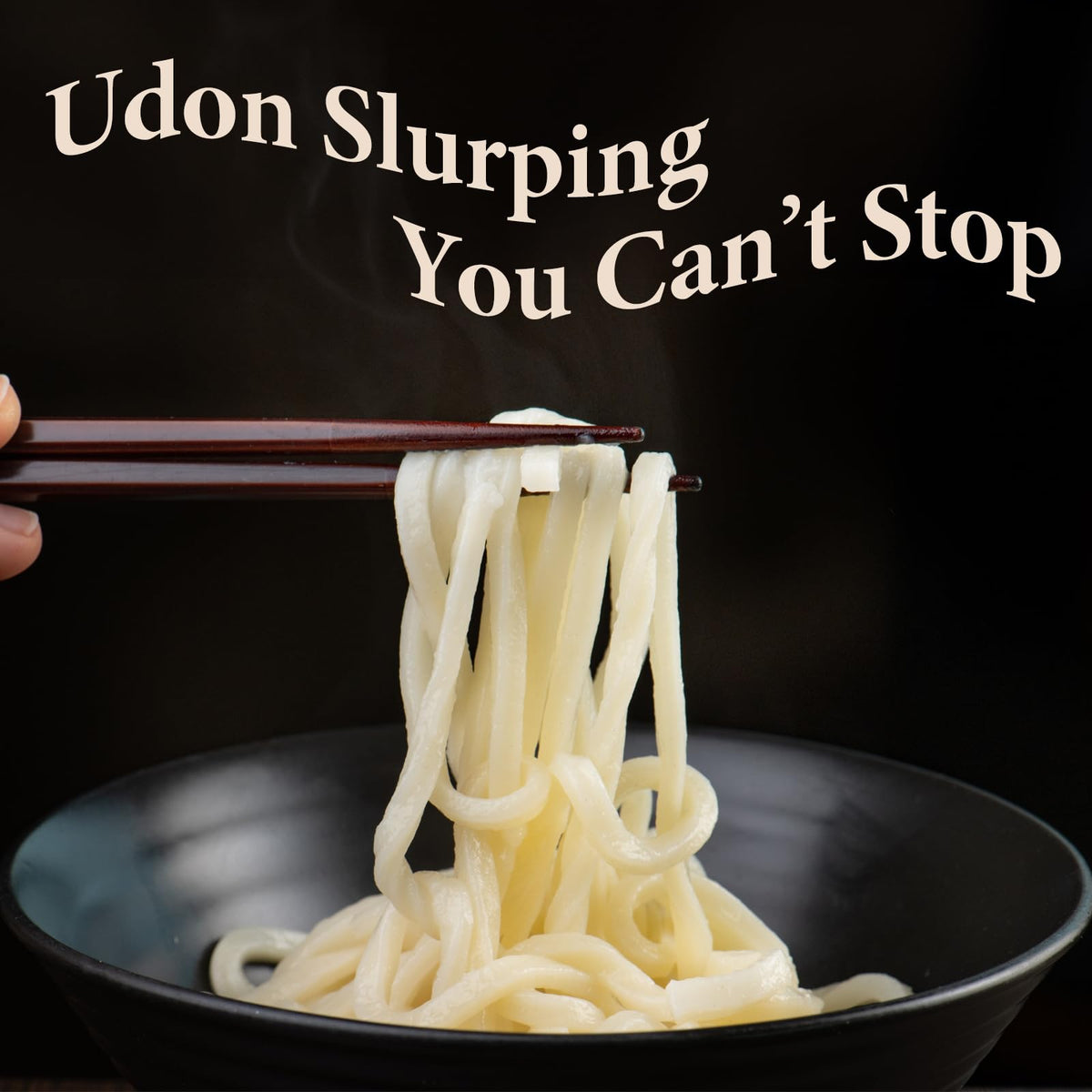 Wang Microwave-ready Udon Bowl, ready in 3 minutes.