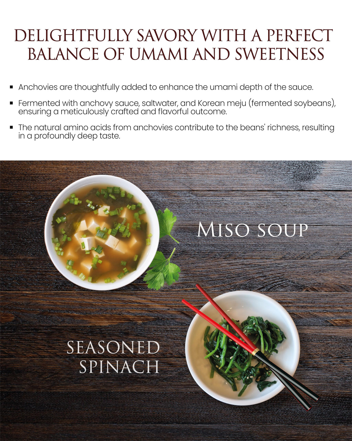 Wangshin anchovy blend sauce emphasizes savory depth for dressings
