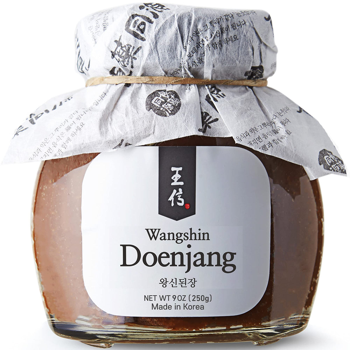 WangShin Doenjang aged 3-year jar showing rich flavor potential